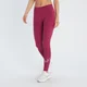 MP Női Essentials nyomtatott edző leggings - szilva