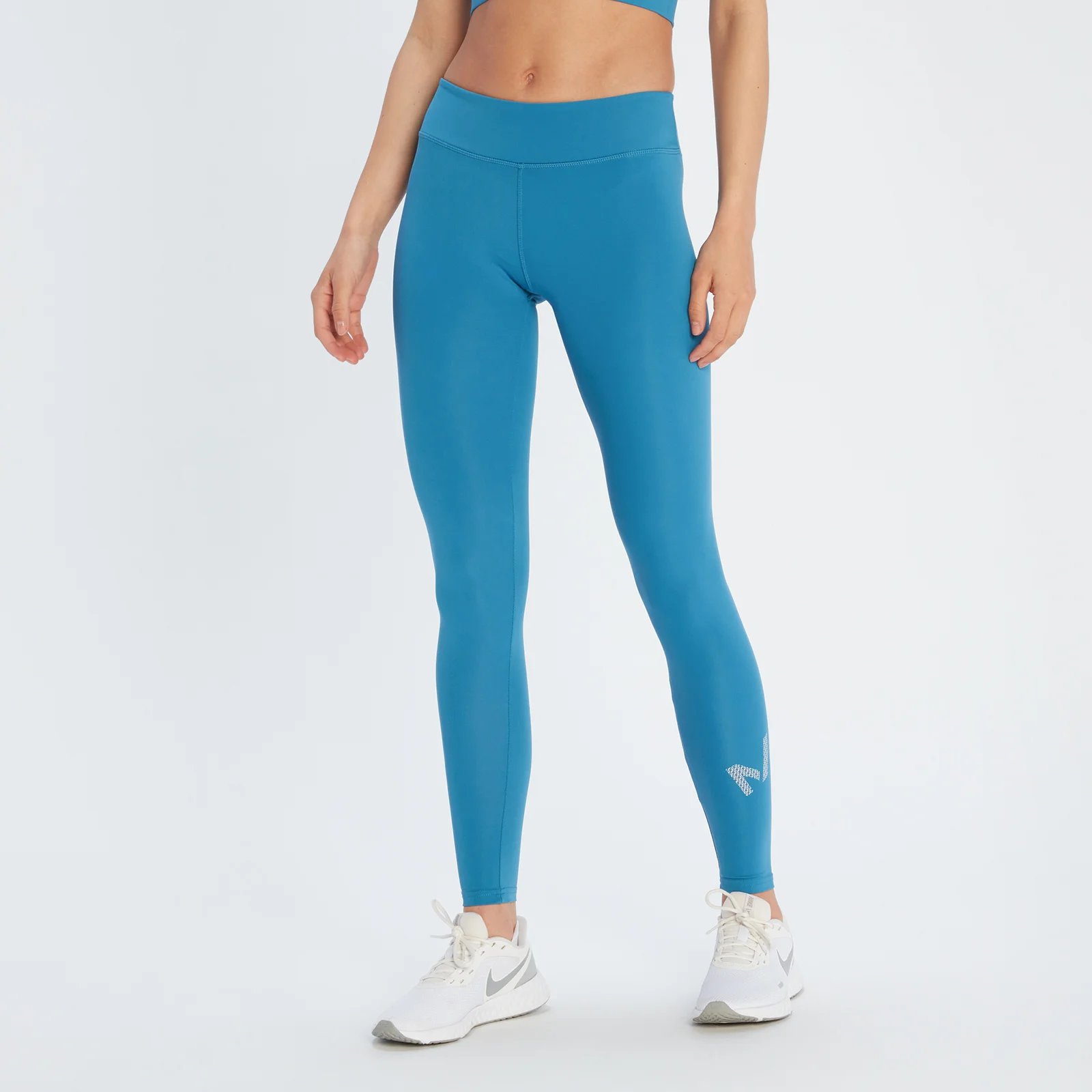 MP Women's Printed Training Leggings - Pilot Blue - XXS kép 1