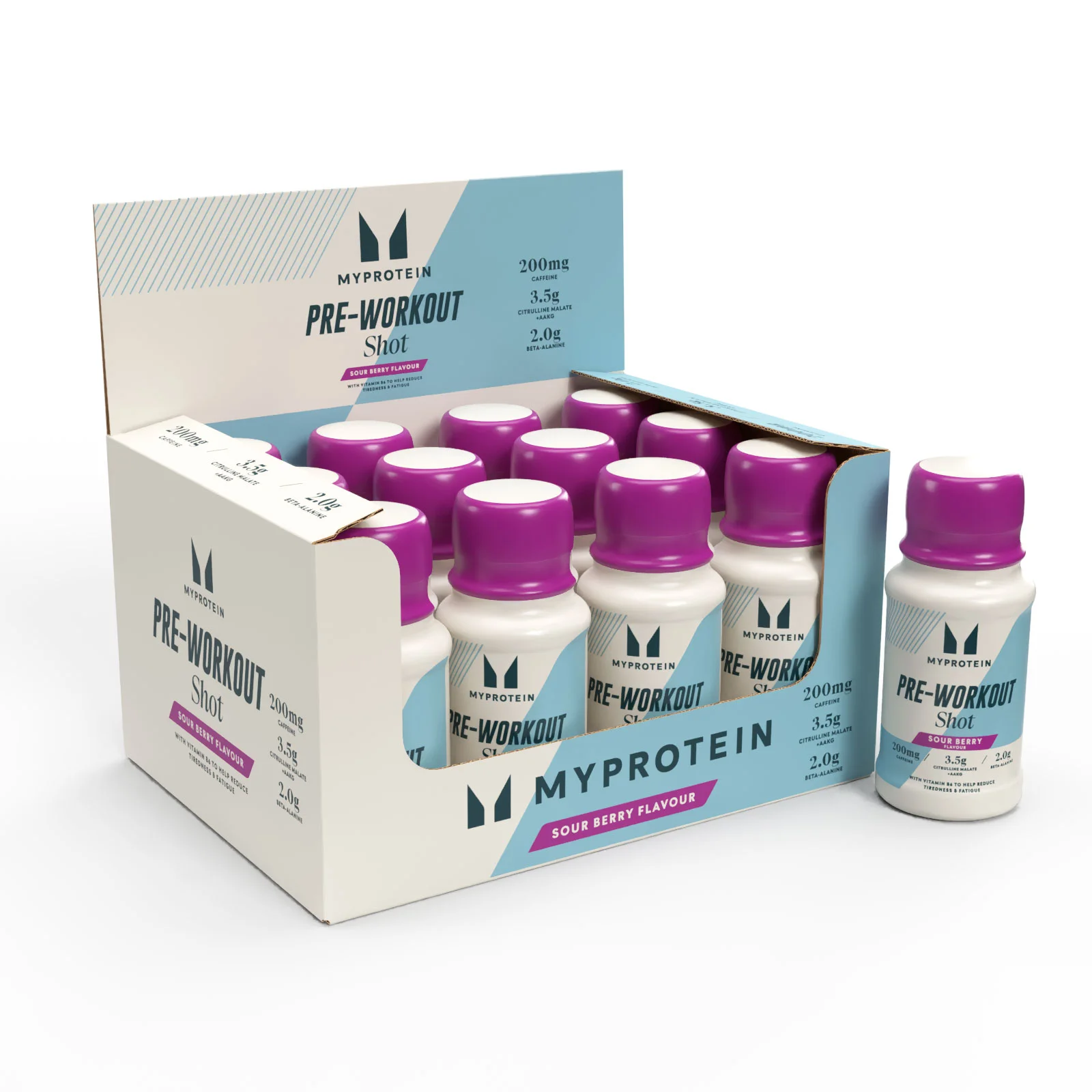 Pre-Workout Shot - Sour Berry kép 1