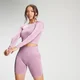MP Női Tatiana Shape Seamless Hosszú ujjú Crop Top - Pink