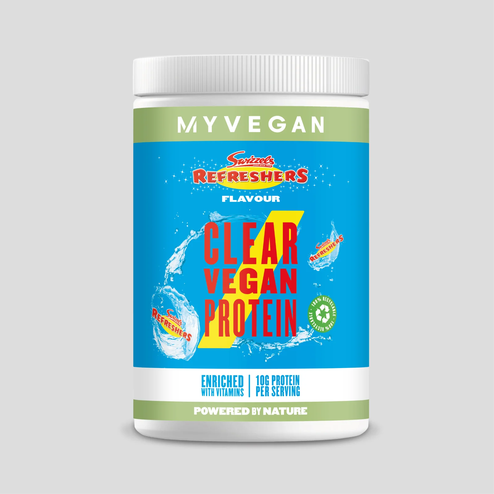 Clear Vegan Protein – Swizzels - 10servings - Refreshers kép 1