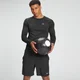 MP Tempo Graphic hosszú ujjú férfi felső - Fekete