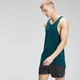 MP Férfi Velocity Stringer Trikó - Sötét kékeszöld