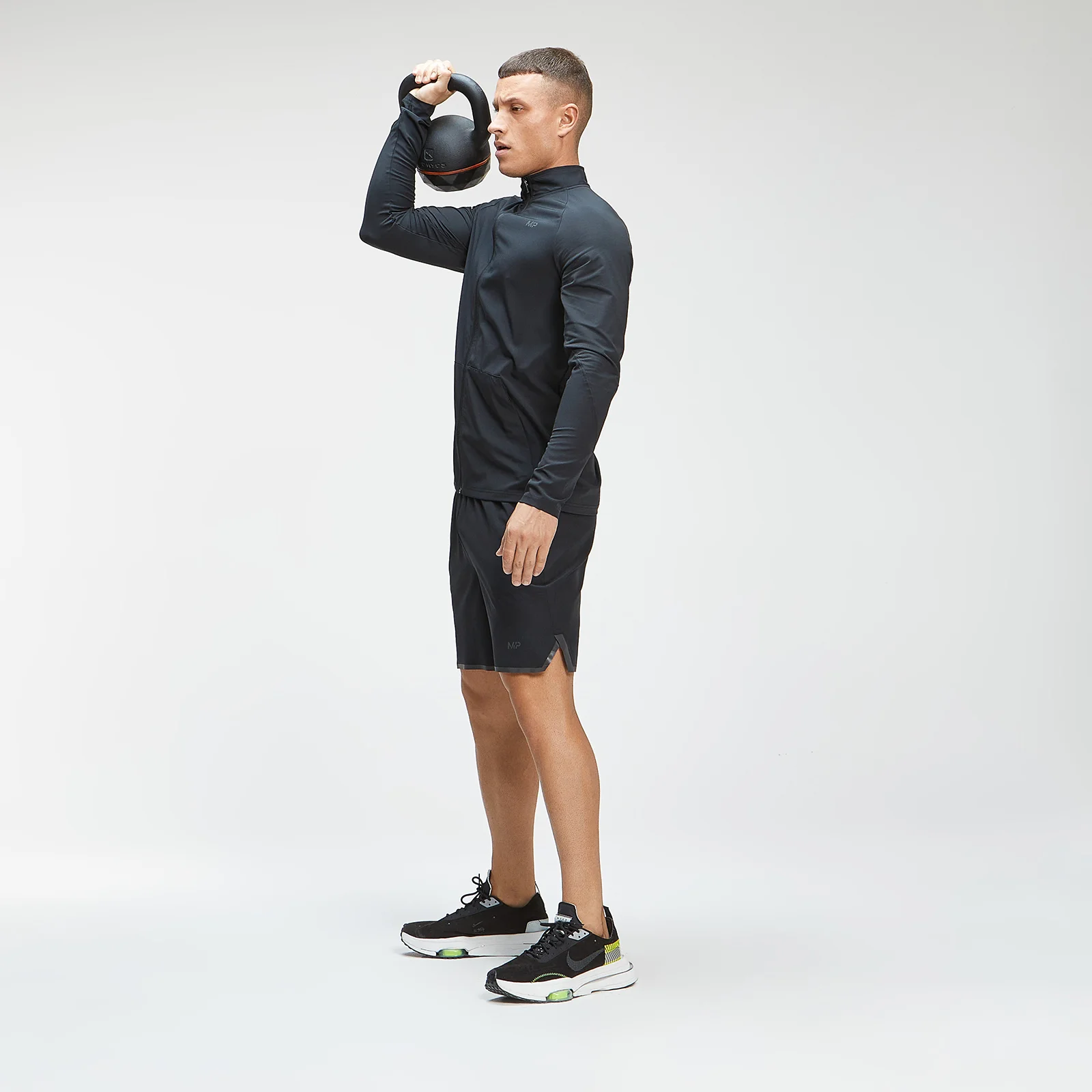 MP Tempo férfi rövidnadrág – Fekete - XXS kép 1