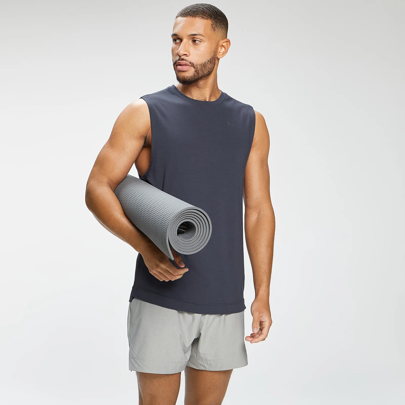 MP Férfi Composure Tank Top Trikó - Grafitszürke - XXS kép 1