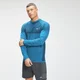 MP Férfi Essential Seamless hosszú ujjú felső - Bright Blue Marl
