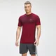 MP Férfi Essential Seamless rövid ujjú póló - Wine Marl