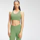 MP Tempo Repreve® keresztpántos női sportmelltartó – Almazöld