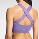 MP Tempo Repreve® keresztpántos női sportmelltartó – Sötétlila