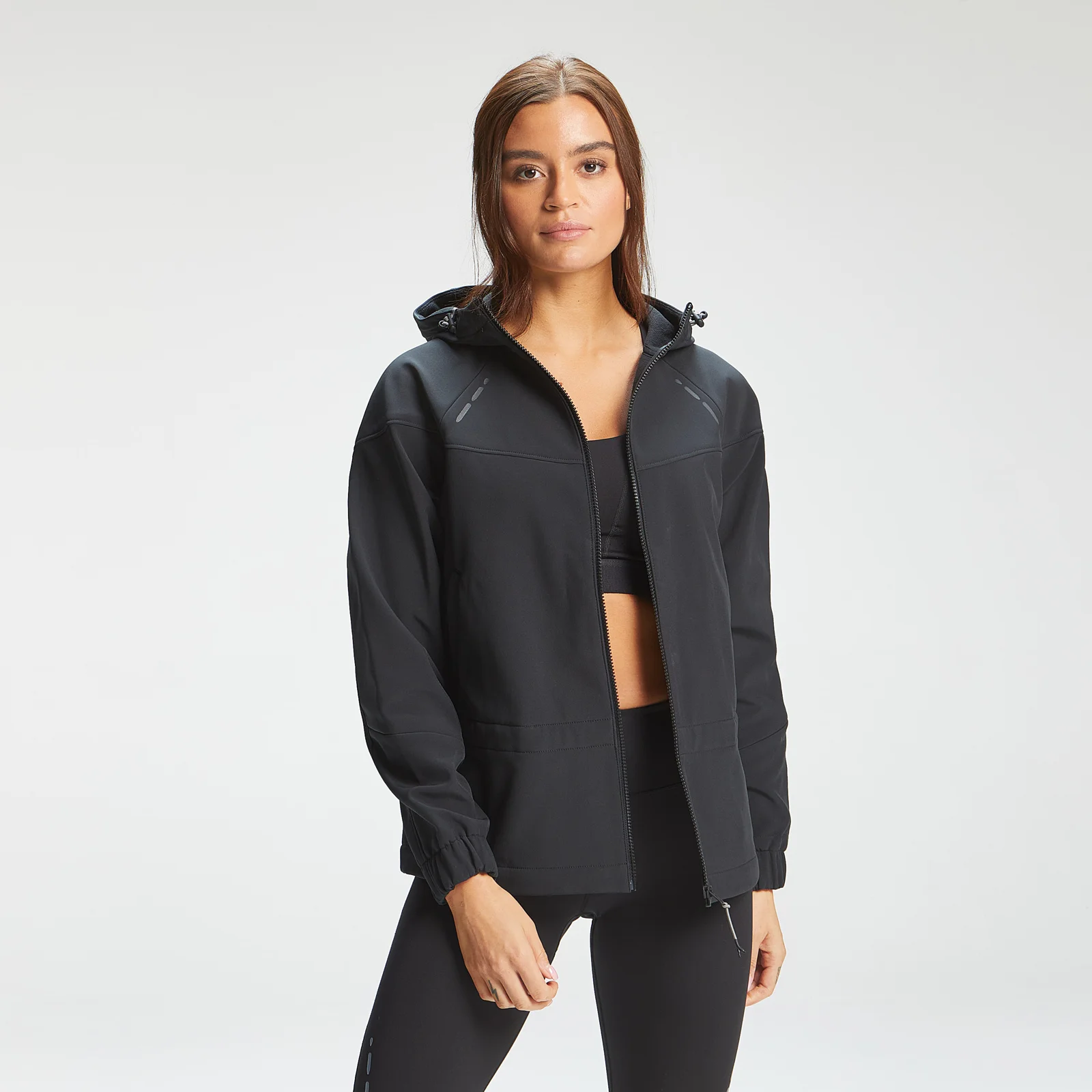 MP Női Power Ultra Soft Shell Dzseki - Fekete - XXS kép 1