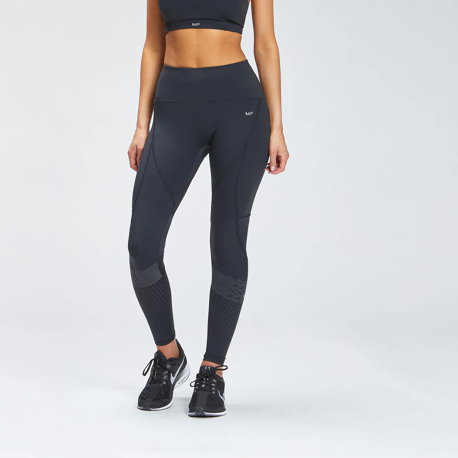 MP Női Velocity Fényvisszaverő Leggings - Fekete - XXS kép 1