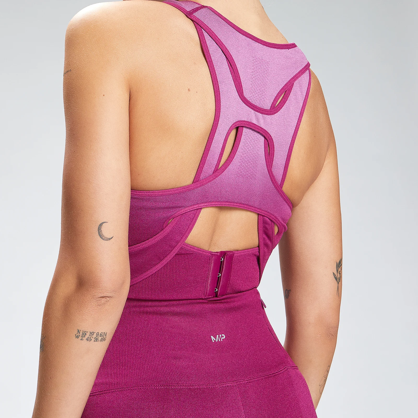 MP Női Velocity Seamless sportmelltartó - Sötét Pink - XS kép 1