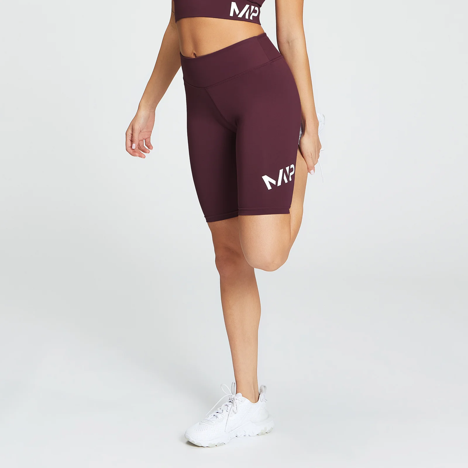 MP Training Női Biker Short - Port Sötétvörös - XXS kép 1