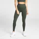 MP Női Shape Seamless Leggings - Sötétzöld