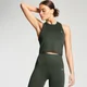 MP Női Essentials Training Racerback Crop Tank - szőlőlevél