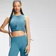 MP Női Training Energy Crop Top Trikó - Óceánkék