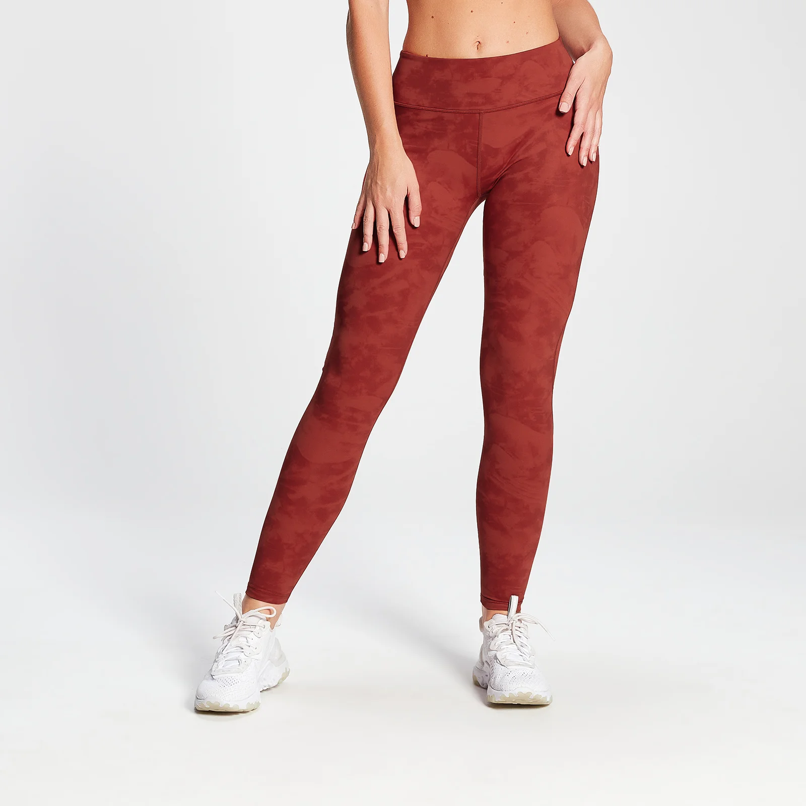 MP Női Training Kifordítható Leggings - Rozsdavörös - XXS kép 1