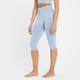 MP Női Composure Seamless Capri Leggings - Égboltkék
