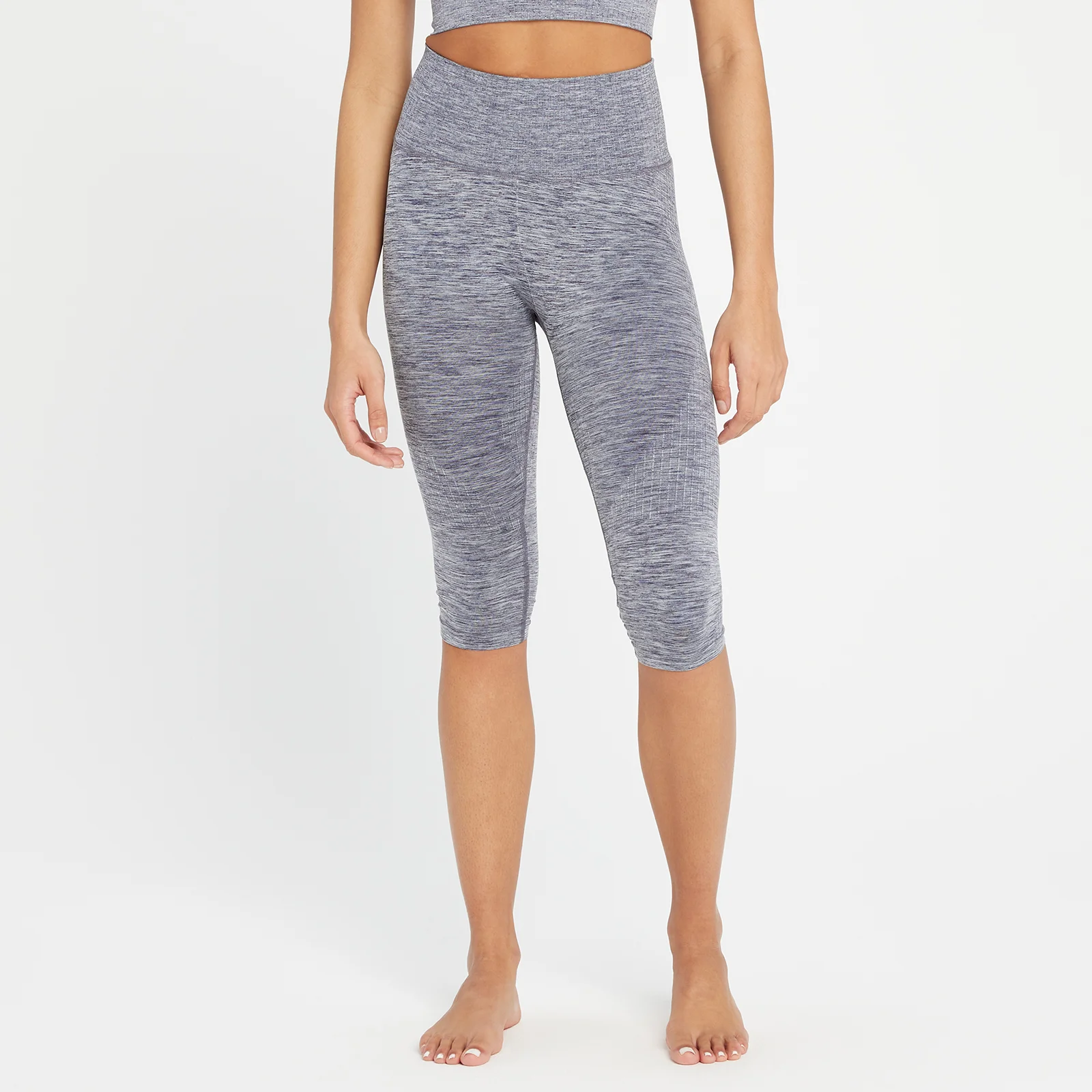 MP Női Composure Seamless Capri Leggings - Galaxis kék - XXS kép 1