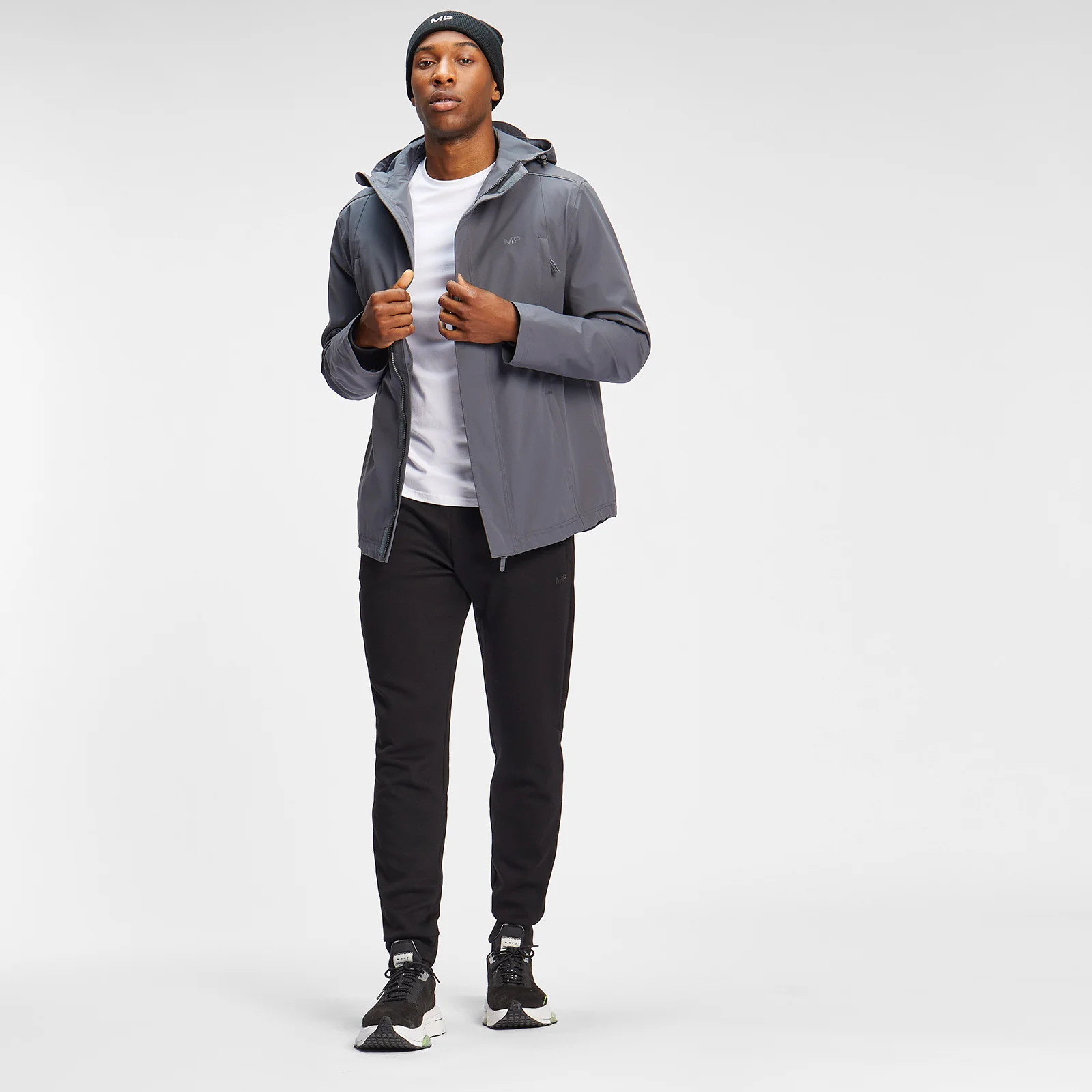 MP Férfi Vízálló Kabát Ingázóknak - Sötétszürke - XXS kép 1