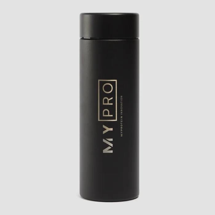 MYPRO Nagy Fém Vizes Palack - Fekete - 750ml