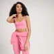 MP Fade Graphic Női Sportmelltartó - Candy Floss rózsaszín