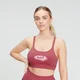MP Női Chalk Graphic sportmelltartó - Berry Pink