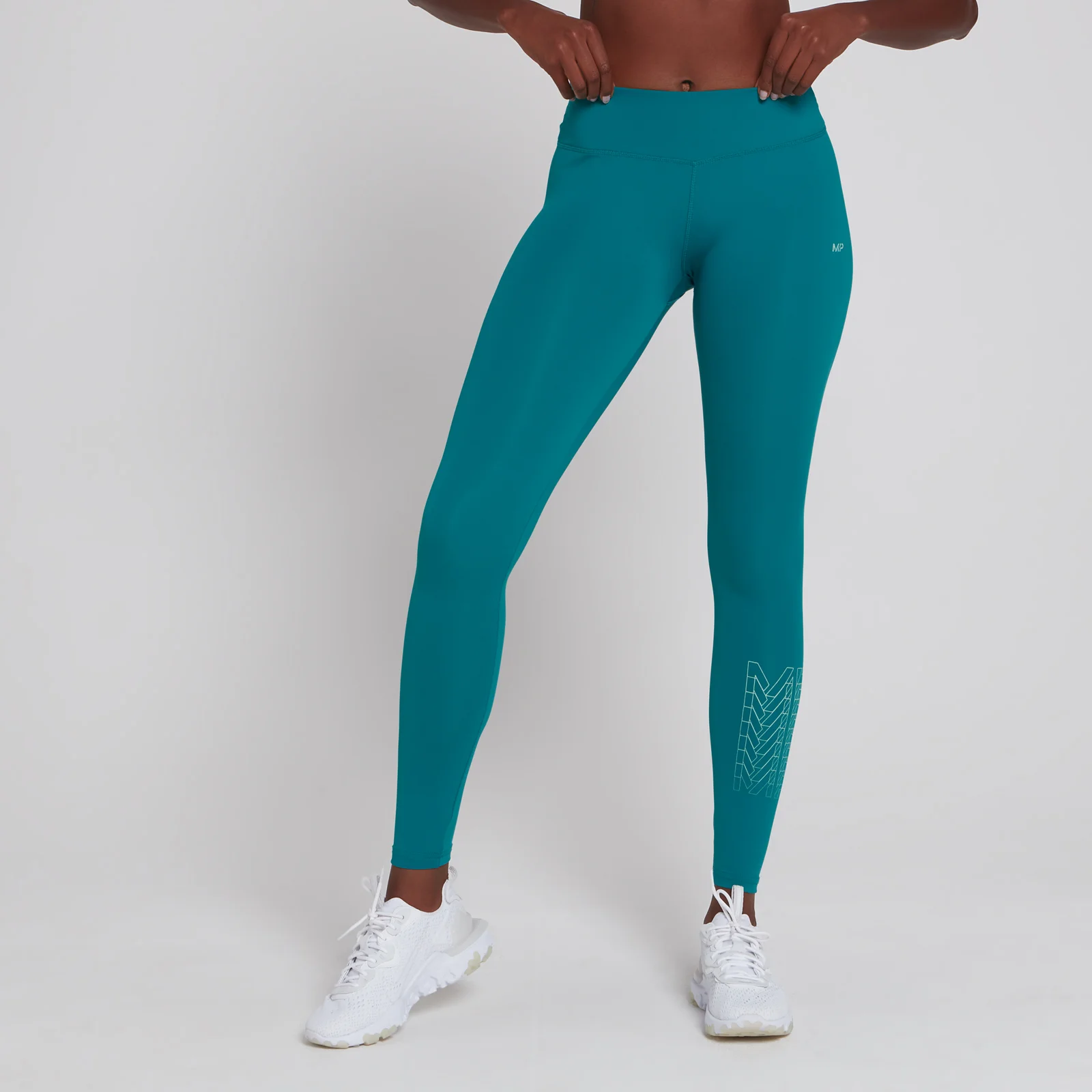 MP Women's Repeat MP Training Leggings - Teal - XXS kép 1