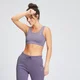 MP Női Essentials széles pántos sportmelltartó - Smokey Purple