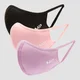 MP Curve Maszk (3 datab) - Fekete/Geranium Pink/Lila