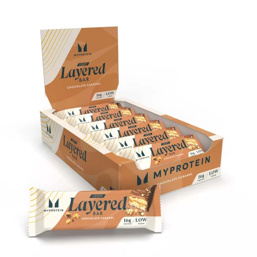Crispy Layered Bar - 12 x 58g - Csokoládé - Karamel