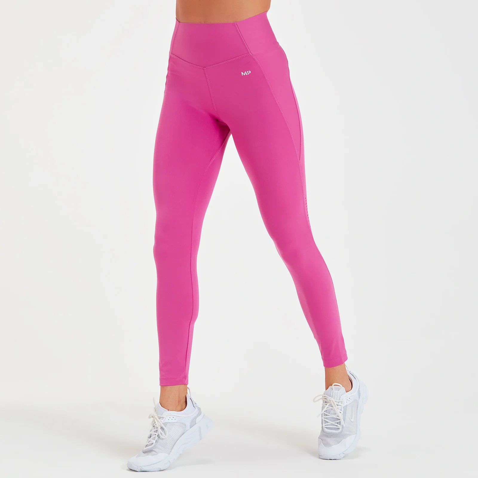 MP női Sculpt lézervágott leggings - Orchidea - XXS kép 1