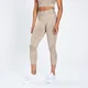 MP női Curve 3/4 leggings - szezám színű