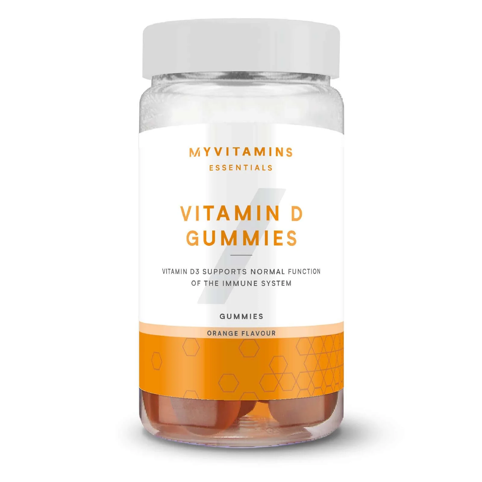 D3-vitamin Gumivitamin - 60servings - Narancs kép 1