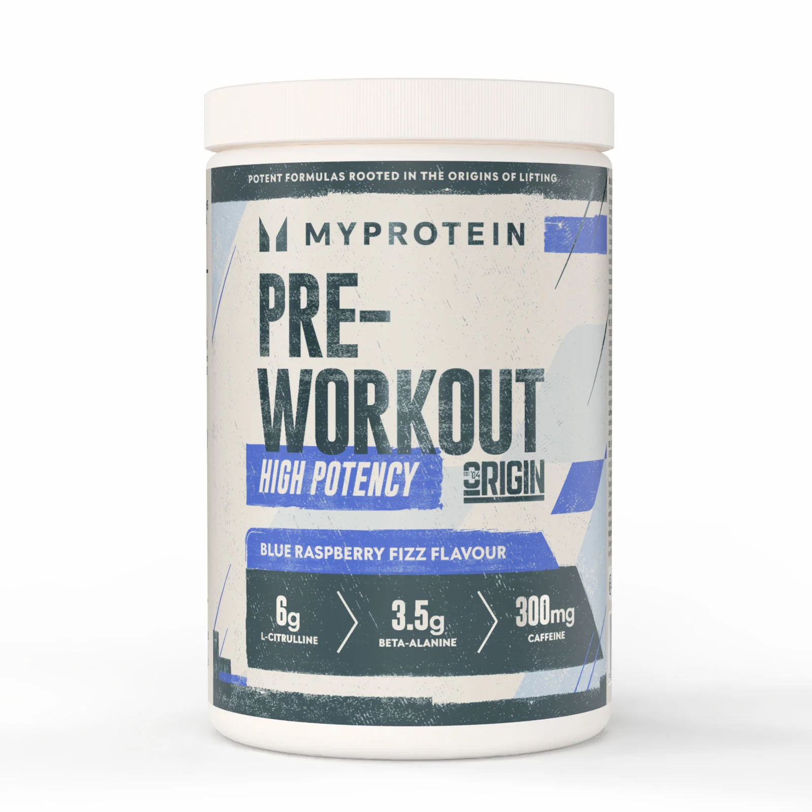 Origin Pre-Workout - 600G - 30Adag - Blue Raspberry Fizz kép 1