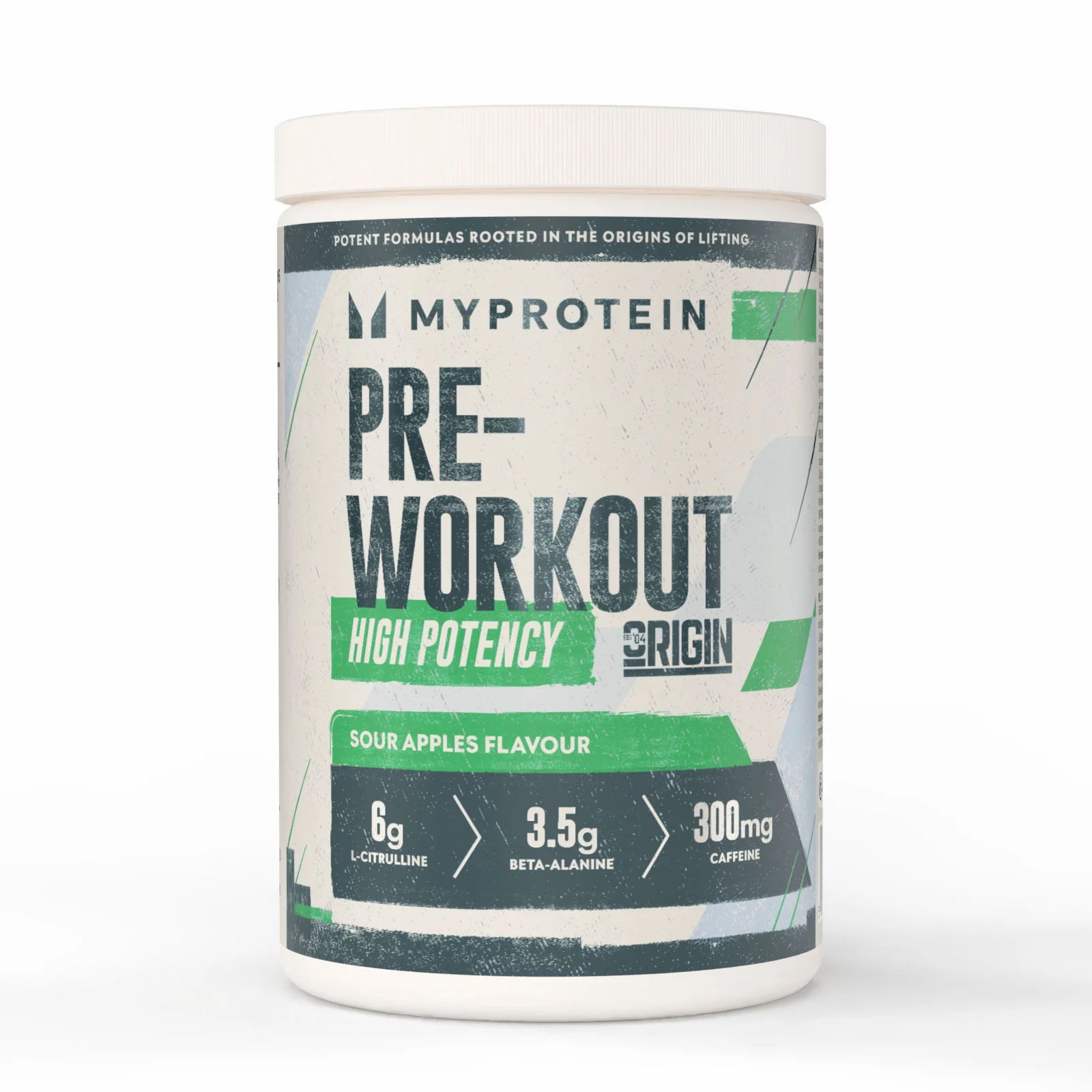 Origin Pre-Workout - 600G - 30Adag - Sour Apples kép 1