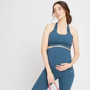MP Power Kismama/Szoptatós Sportmelltartó - Porkék - Size XS