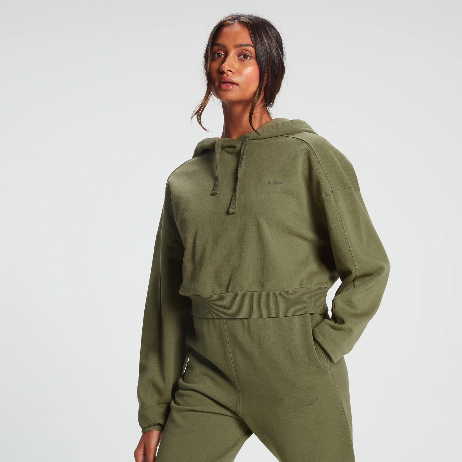 MP x Alice Klomp Snake Logo Hoodie - Green - XS kép 1