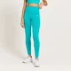 MP Shape Seamless Női Leggings - Lagunakék