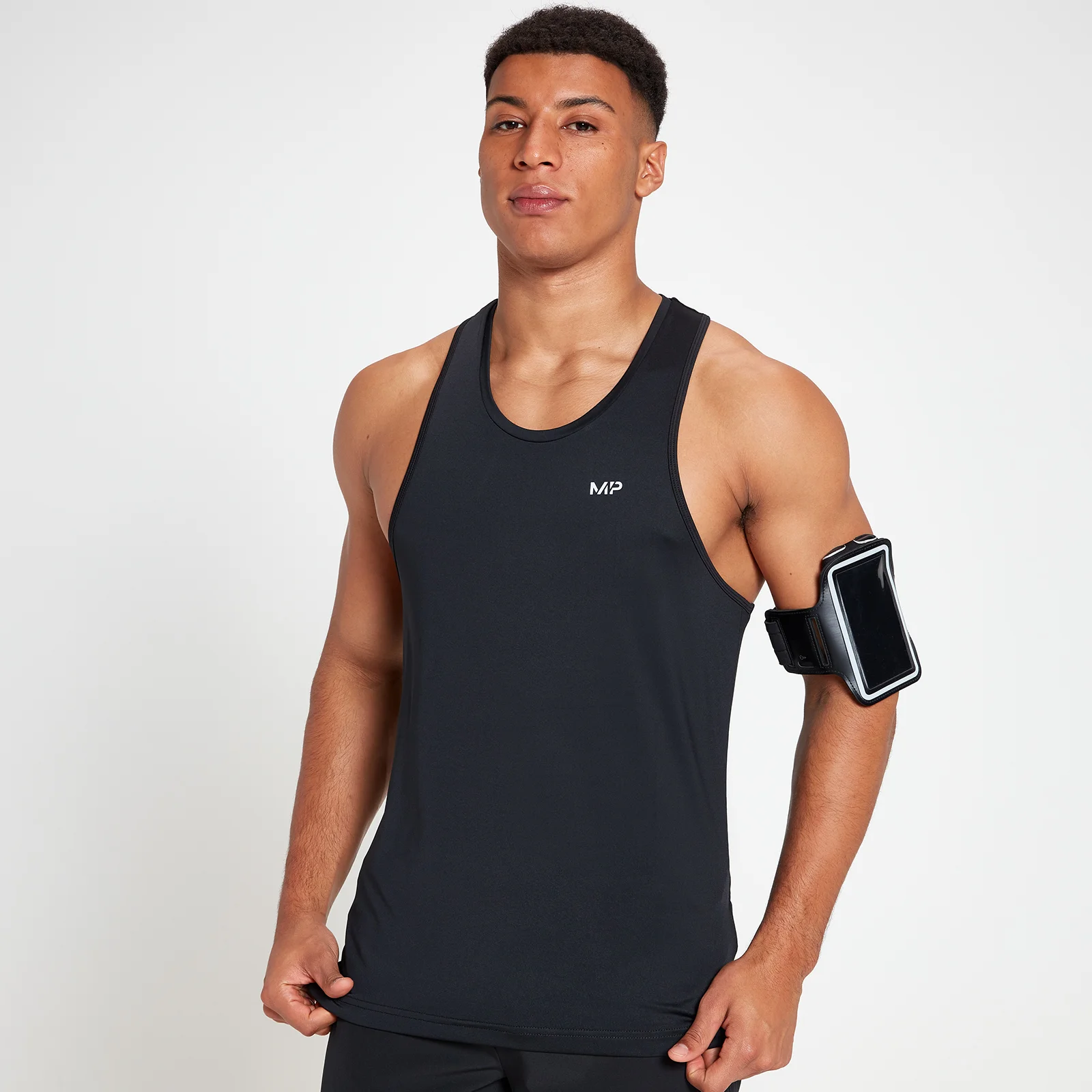 MP Velocity Stringer férfi atléta - Fekete - XXS kép 1