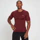 MP Base Layer rövid ujjú férfi póló - Merlot vörös