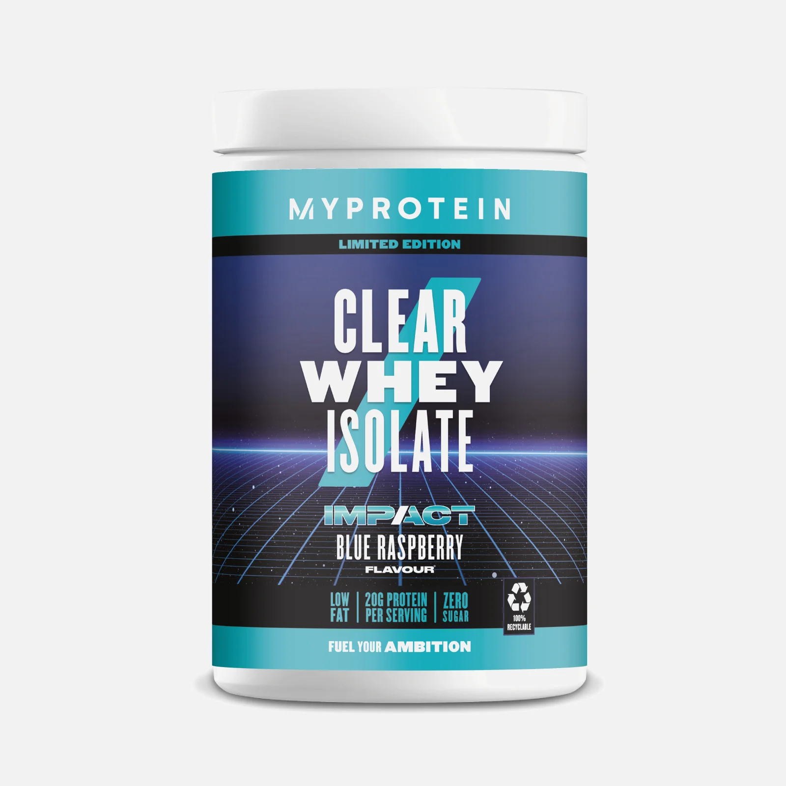Clear Whey Isolate - Blue Raspberry kép 1