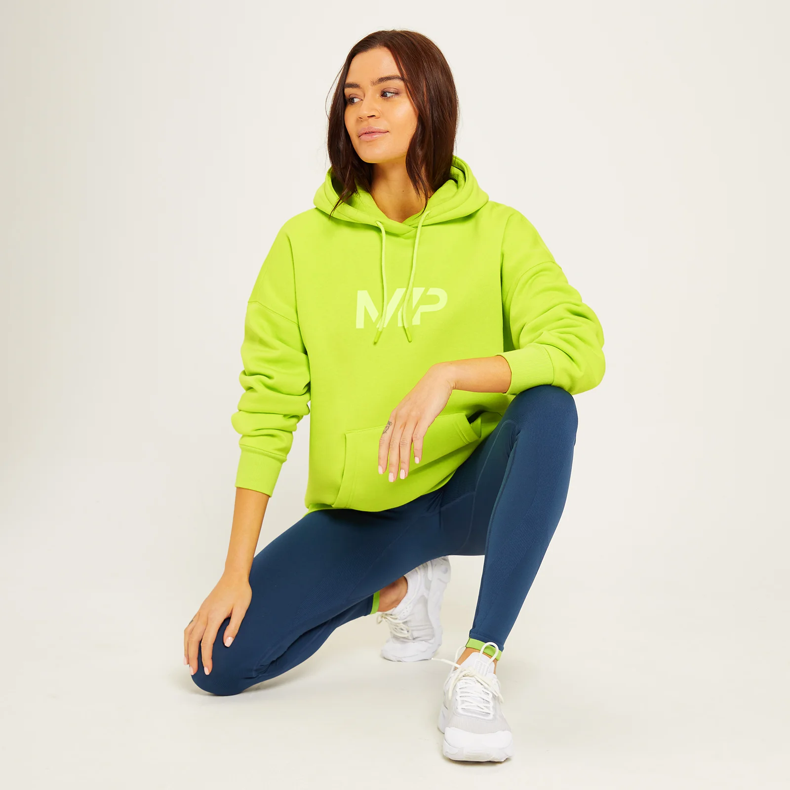 MP Adapt női kapucnis pulóver - Lime-zöld - XXS kép 1