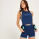 MP Adapt Racerback női crop-felső - Mélykék