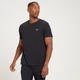 MP Adapt Drirelease szemcsés mintás rövid ujjú férfi póló - Fekete