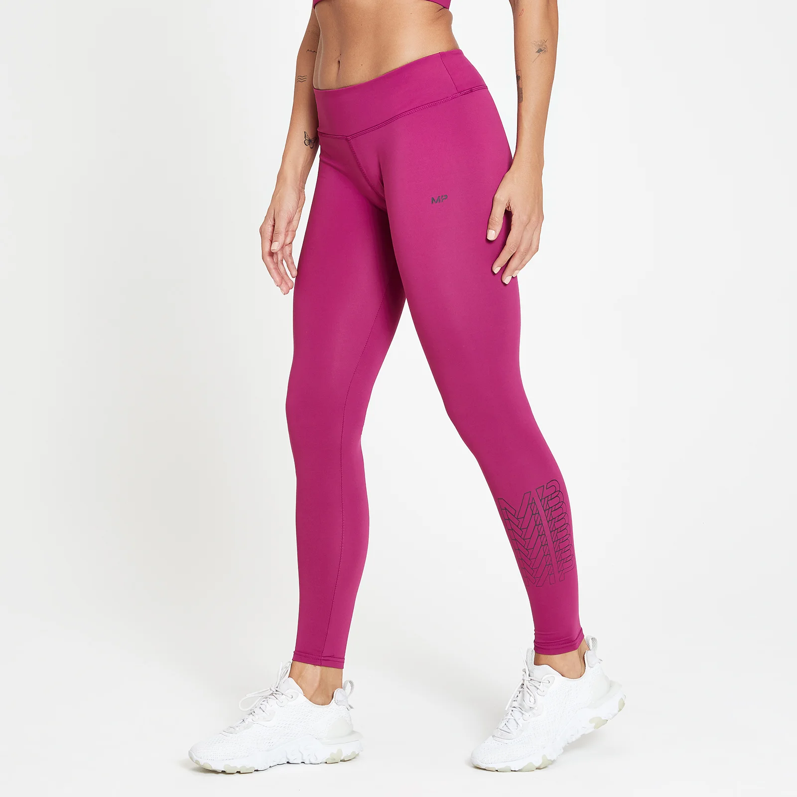 MP Repeat MP Training női leggings - Sötét rózsaszín - XXS kép 1