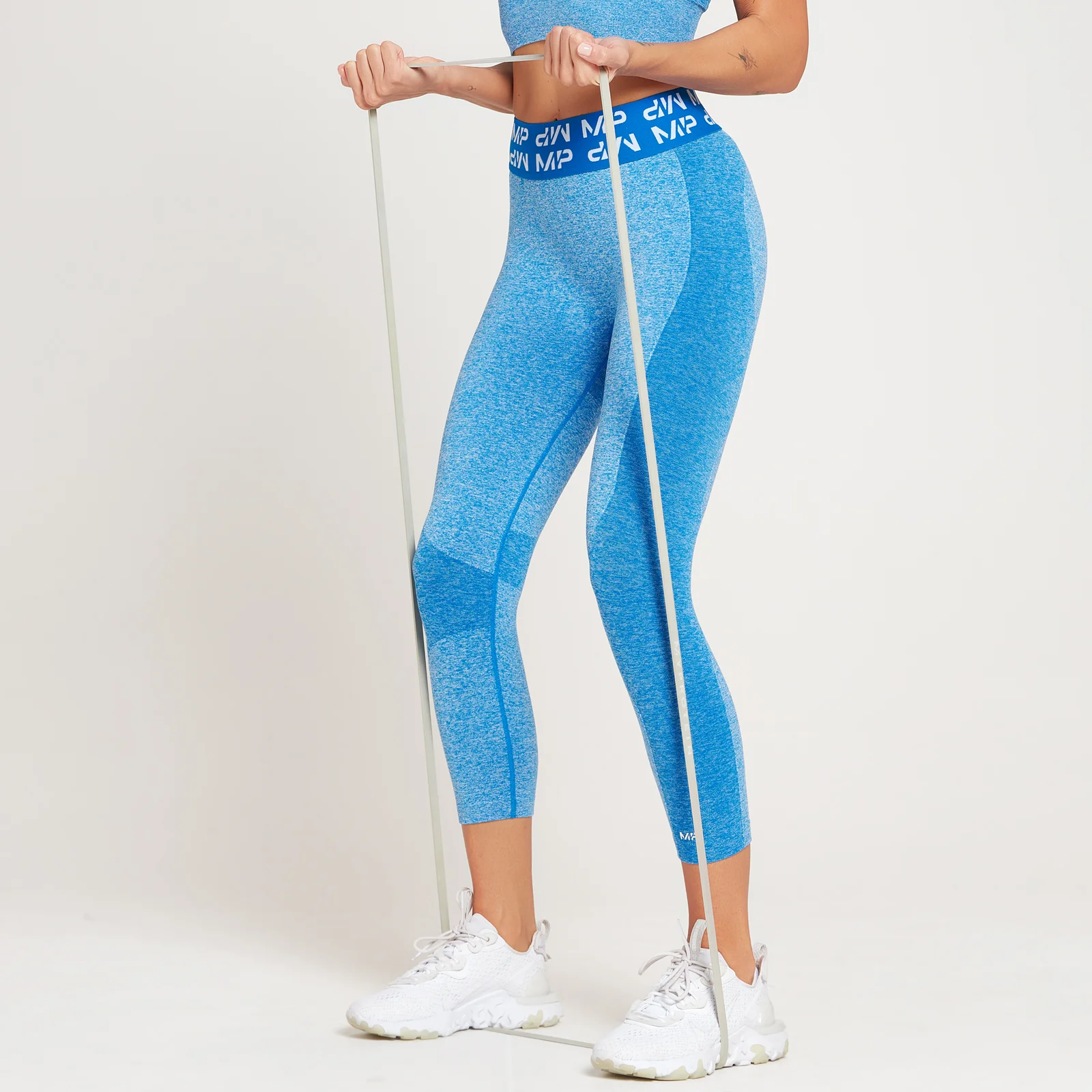 MP Curve 3/4-es női leggings - Égszínkék - XXS kép 1