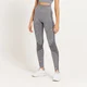 MP Curve magasított derekú, női leggings - Szürke melír