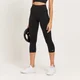 MP Curve magasított derekú, 3/4-es női leggings - Fekete