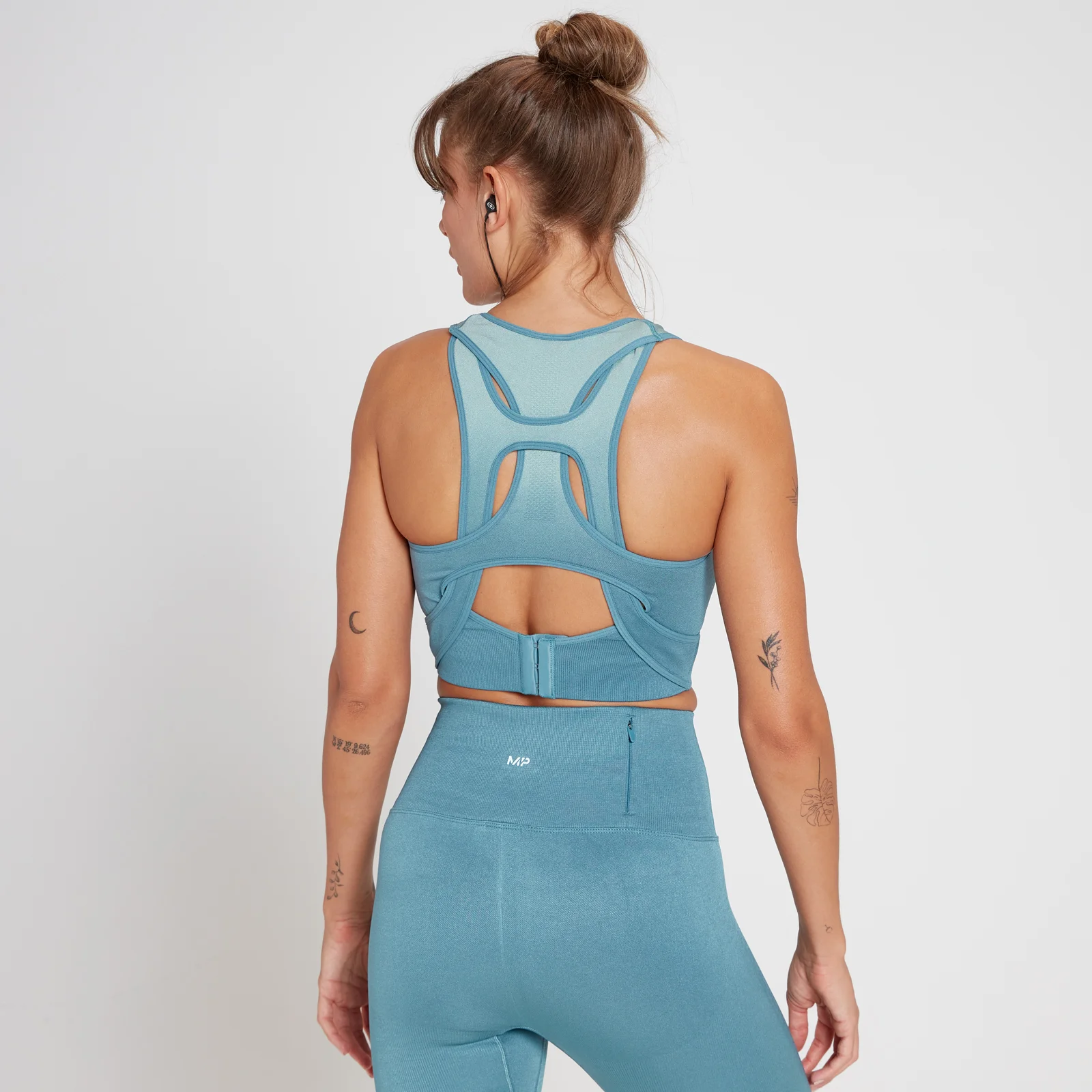 MP Velocity Ultra Seamless női sportmelltartó - Szürkéskék - XXS kép 1